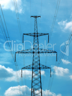 Electricity pylon.