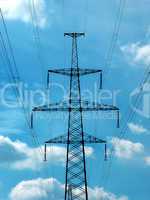Electricity pylon.