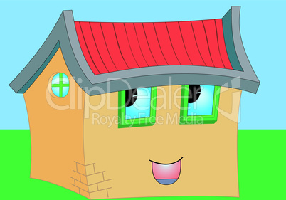 Cartoon house