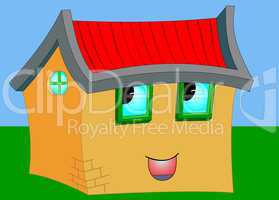 Cartoon house