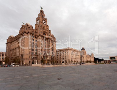 Waterfront in Liverpool
