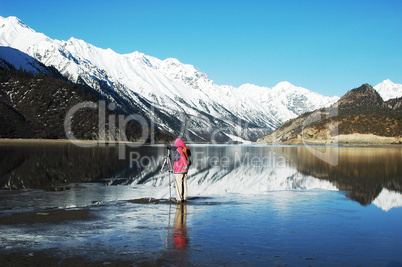 Landscape in winter