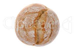 White wheat round bread