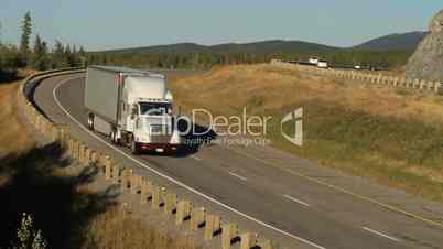 Truck on Highway