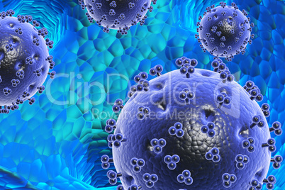 Virus close-up