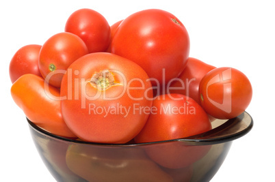 Red tomatoes.