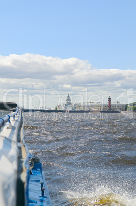 Russia, Saint-Petersburg, Arrow Vasilevsky Island