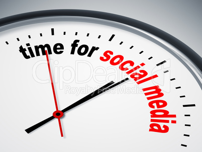 time for social media