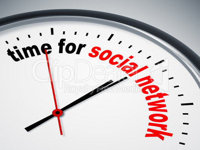 time for social network