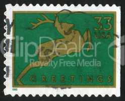 stamp deer