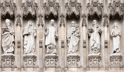 Westminster Abbey Statues