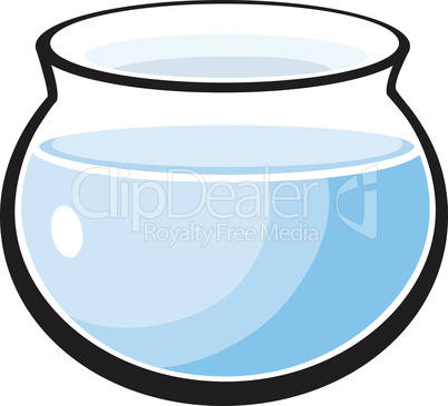 fish bowl illustration