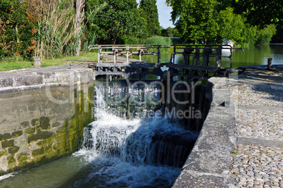 lock on river