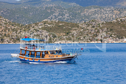 Turkish pleasure boat