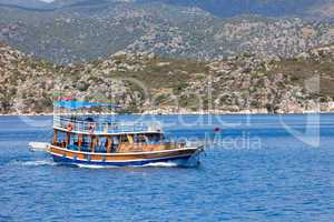 Turkish pleasure boat