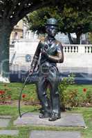 Statue of Charlie Chaplin,Vevey,Switzerland