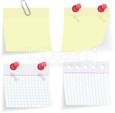 sticky paper set