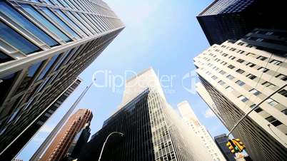 High Angle Vertical View of  Urban Living, NY,USA