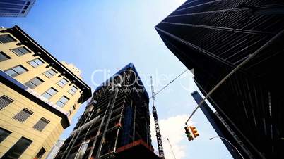 High Angle Vertical View of  Urban Living, NY,USA