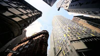 Designed Buildings in Urban Midtown Manhattan, NY, USA