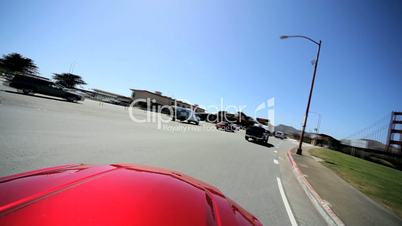Time-lapse Point-of-View Driving Golden Gate Bridge