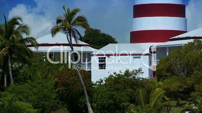 Tropical Island Lighthouse