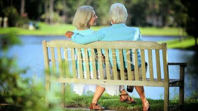 Senior Couple Enjoying Retirement Outdoors