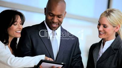 Multi Ethnic Male & Female Business Executives