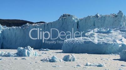 Majestic Ice Glacier  in the Arctic