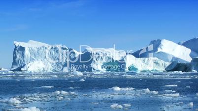 Large Iceberg Adrift in the Arctic