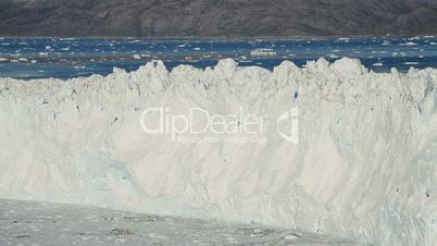 Arctic Glacier Affected by Global Warming