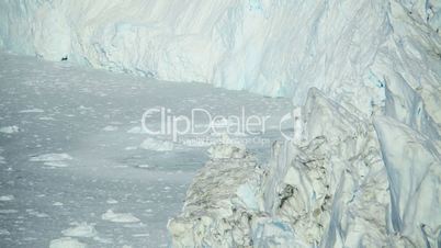 Melting Ice Floes from Glaciers