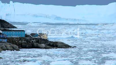 Time lapse Disko Bay Ice Floes, Greenland