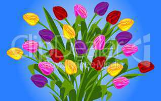 Tulpen Strauß