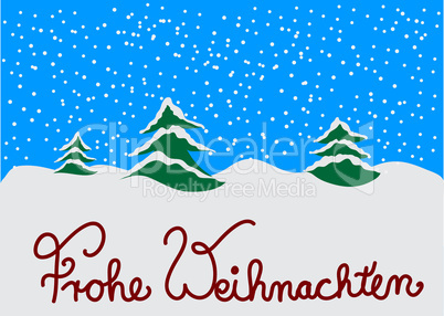 Weihnachtslandschaft