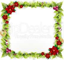 Christmas background design to add any text in the middle.