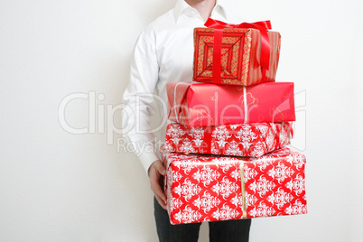 Presenting alot of gifts