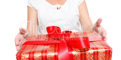 Giving present