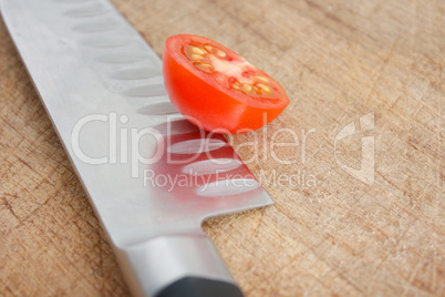 Sliced tomato