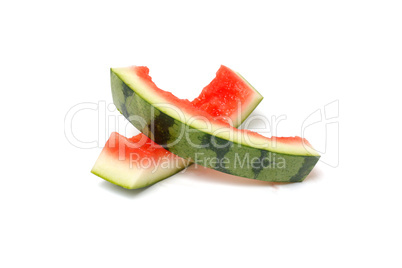 Eaten water melon