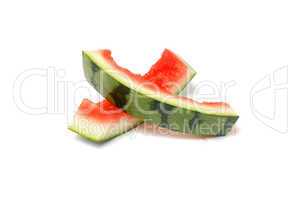 Eaten water melon