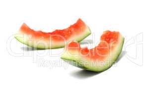Eaten water melon