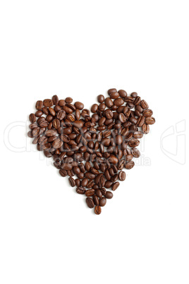 Coffee heart