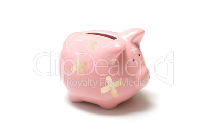 Angry piggy bank