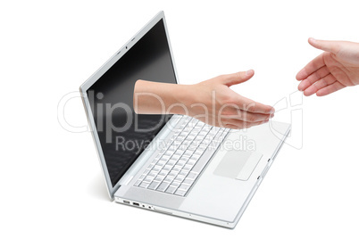 Online handshake