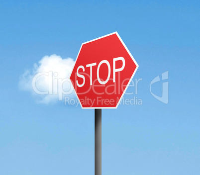 Stop sign