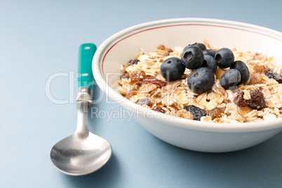 Blueberry muesli