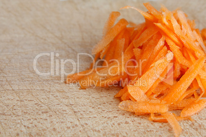 Grated carrot