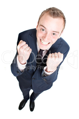 Happy business man Happy business man