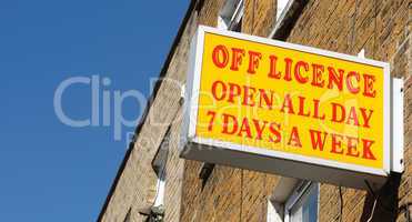 Off licence